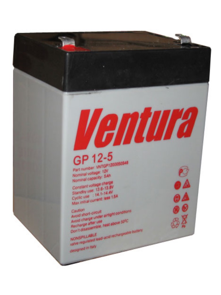  VENTURA GP 12-5 T2 (GP12-5T2) 5ah 12V -    